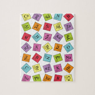 Periodic Elements Jigsaw Puzzle