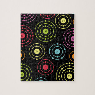 Periodic Shells Jigsaw Puzzle