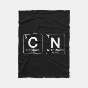 Periodic Table 67 Meme Funny Science Teacher 6 7 B Fleece Blanket