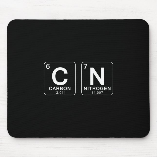 Periodic Table 67 Meme Funny Science Teacher 6 7 B Mouse Mat (Front)