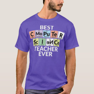 Periodic Table - Best Computer Science Teacher Eve T-Shirt