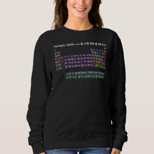 Periodic Table Complete Periodic Table Of Elemen Sweatshirt