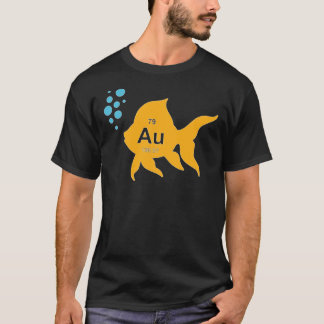 Periodic Table Element Gold Fish T-Shirt