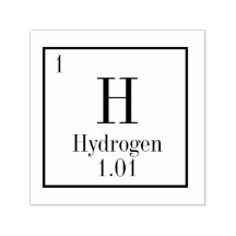 Periodic Table Element Stamp- Hydrogen