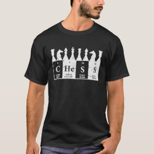 Periodic Table Elements Chess T-Shirt
