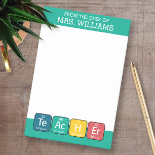 Periodic Table Elements Spelling Teacher Post-it Notes