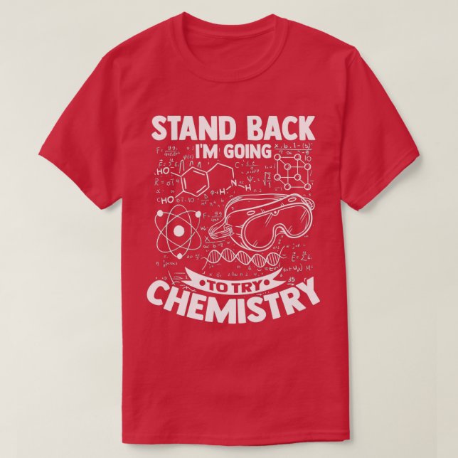 Periodic Table Explosion Proton Chemistry Hydrogen T-Shirt (Design Front)