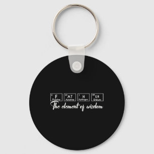 Periodic Table Father Funny Chemistry Dad Key Ring