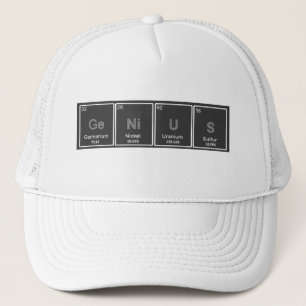 Periodic Table GeNiUS hat