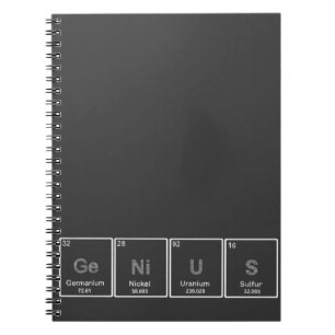 Periodic Table GeNiUS notebook