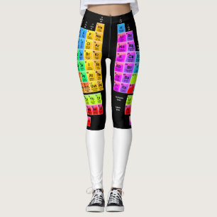 Periodic Table Leggings
