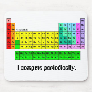 Periodic Table Mouse Pad by Toolshed Labs