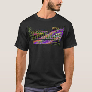 Periodic Table Nebula Electron Neutron Physics Phy T-Shirt