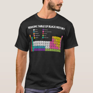 Periodic Table Of Black History T-Shirt