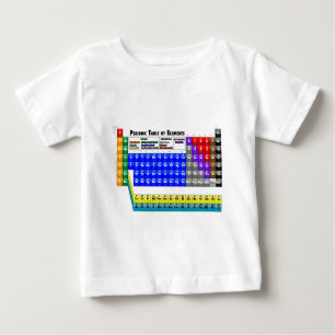 Periodic Table of Elements Baby T-Shirt