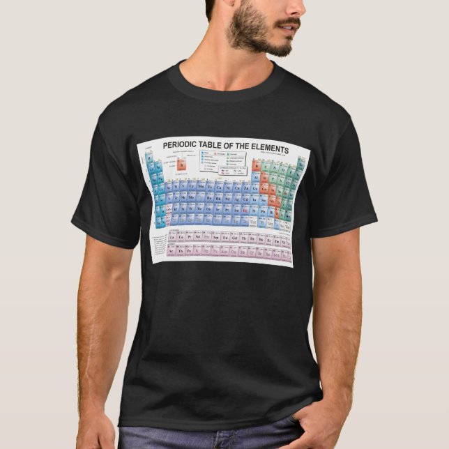 Periodic Table of Elements Fully Updated T-Shirt (Front)