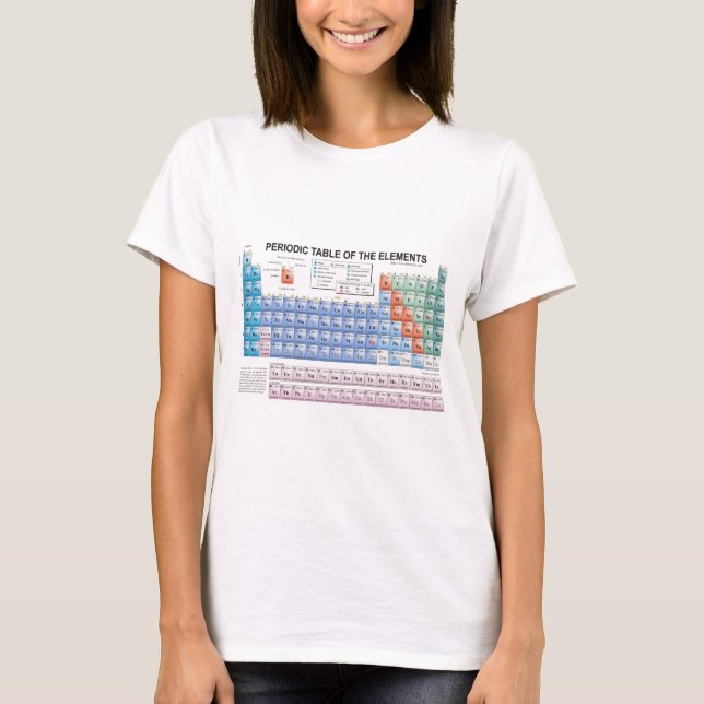 Periodic Table of Elements Fully Updated T-Shirt (Front)
