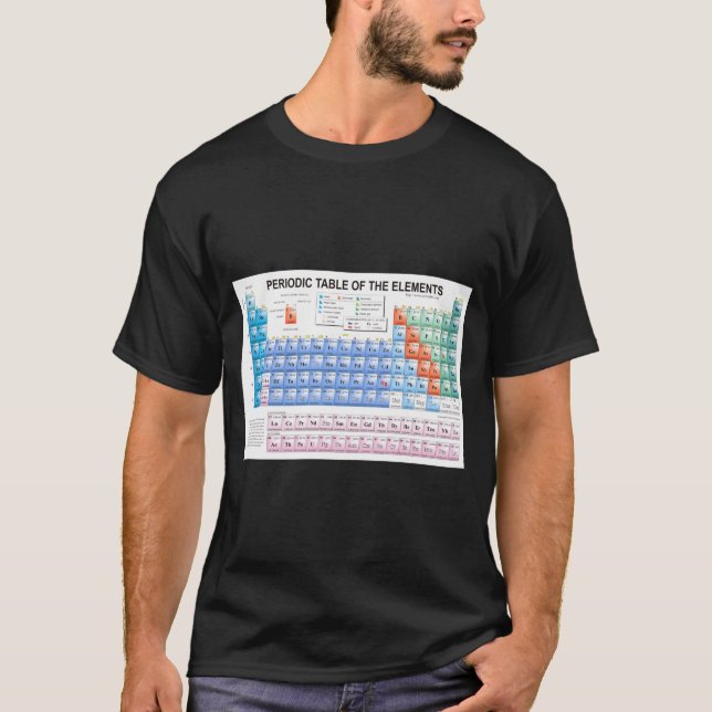Periodic Table Of Elements Fully Updated  T-Shirt (Front)