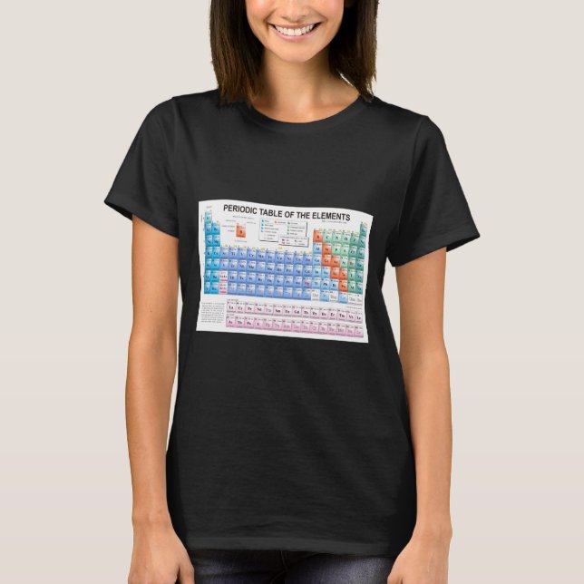 Periodic Table Of Elements Fully Updated  T-Shirt (Front)