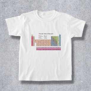 Periodic Table of Elements Kid T-Shirt