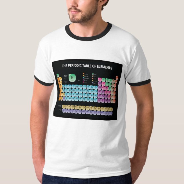 Periodic table of elements T-Shirt (Front)