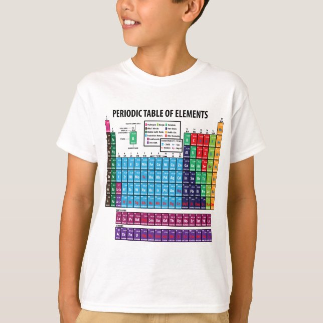Periodic Table Of Elements T-Shirt (Front)