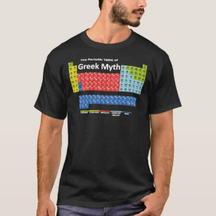 Periodic Table of Greek Mythology Classic T-Shirt