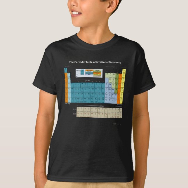 Periodic Table Of Nonsense Dark T-Shirt (Front)