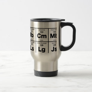 Periodic Table of Teas Travel Mug