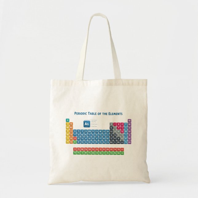 Periodic Table of the Elements 2 Tote Bag (Front)