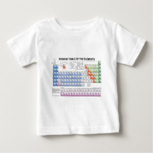 Periodic Table of the Elements Baby T-Shirt