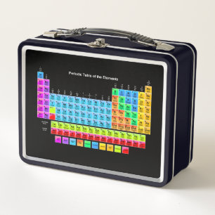 Periodic Table of the Elements Lunch Box