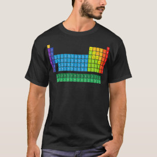 Periodic Table of the Elements Science Nerd T-Shirt