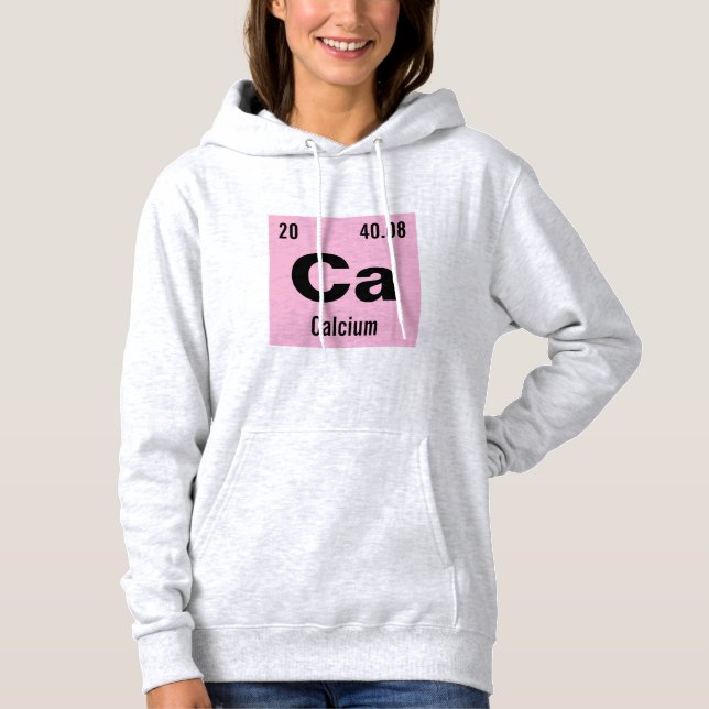 Periodic Table of the Elements Template Hoodie (Front)