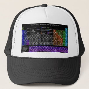 Periodic table of the Elements Trucker Hat