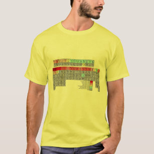 Periodic Table of the Elements--Upside Down T-Shirt