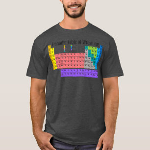 Periodic Table of Wrestling T-Shirt