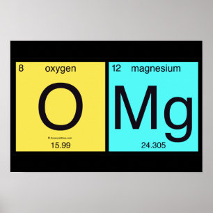 Periodic Table OMG Poster