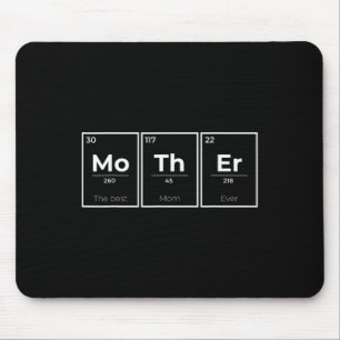 Periodic Table Science Funny Mothers Day Birthday Mouse Mat