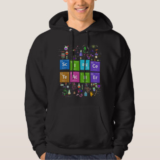 Periodic Table Science Teacher Chemist Science Che Hoodie