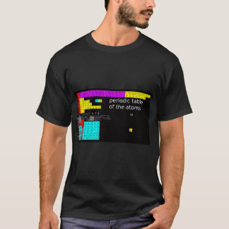 Periodic table shirt