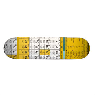 Periodic Table Skateboard
