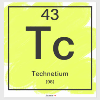 Periodic Table Sticker - Technetium