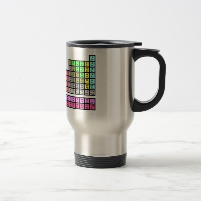 Periodic Table Travel Mug (Right)
