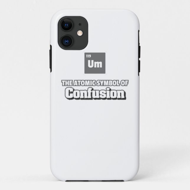 Periodic Table - Um Element of Confusion Case-Mate iPhone Case (Back)
