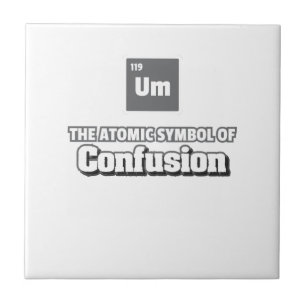 Periodic Table - Um Element of Confusion Tile