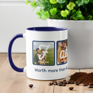 Periodical Table Elements Happy Father's Day Mug