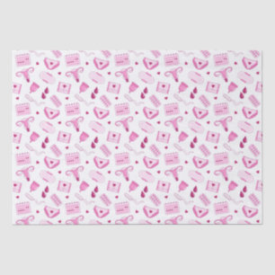 Periods Pattern Tissue Paper
