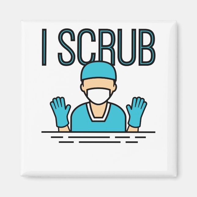 Perioperative Surgical Nurse I Scrub Magnet (Front)