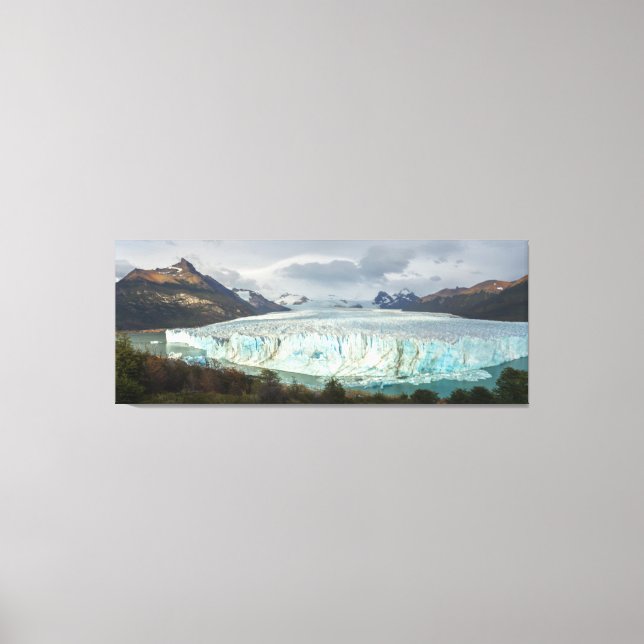 Perito Moreno Glacier Panoramic Canvas Print (Front)